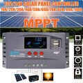 Solar Laderegler 30A -100A PWM Solar Panel Controller Regulator 12V/24V 2 USB