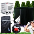 1000L IBC Container Abdeckung UV-Schutz Folienhaube Hülle Haube Regenwassertank
