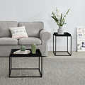 [en.casa] 2x Beistelltisch Couchtisch Sofatisch Set Tabletttisch Servier Tisch