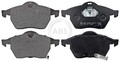 A.B.S. Bremsbelagsatz, Scheibenbremse 37116 für OPEL SAAB