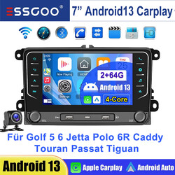 KAM Autoradio Navigation BT Carplay Für VW GOLF 5 6 Touran Tiguan Passat Polo 6R