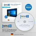 Windows 10 Home/Pro Upgrade/Neu-Installation CD/DVD PC | 32+64-Bit Version 22H2