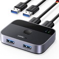 UGREEN USB Switch 2PC USB Switch 3.0 2 In 2 Out USB Umschalter mit 2 USB 3.0 A