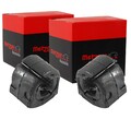 2X METZGER 23mm STABILAGER VORNE BEIDSEITIG PASSEND FÜR CITROËN C3 PEUGEOT 207