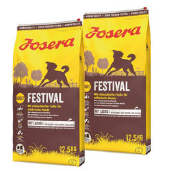 2 x 12,5 kg Josera Festival Hundefutter Trockenfutter für wählerische Hunde