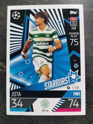 Match Attax Champions League EXTRA 2022/23 Card SB25 - Jota - Starburst Celtic 