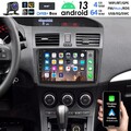 9" DAB+ 4+64G Android 13 Carplay Autoradio GPS Navi WIFI RDS Für Mazda 3 2010-13