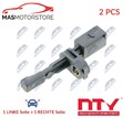 ABS SENSOR DREHZAHLFÜHLER PAAR HINTEN NTY HCA-VW-035 2PCS V NEU OE QUALITÄT