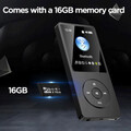 Bluetooth MP3 MP4 Player LCD Display HiFi Bass Musik Spieler FM Radio Audio 16GB