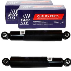 2X FAST GASDRUCK STOßDÄMPFER HINTEN BEIDSEITIG PASSEND FÜR CITROËN JUMPER FIAT