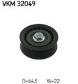 Original SKF Umlenk-/Führungsrolle Keilrippenriemen VKM 32049 für Fiat Ford