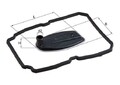 KNECHT Hydraulikfilter, Automatikgetriebe HX 81D für CHRYSLER DODGE JEEP