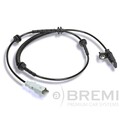 1x ORIGINAL® Bremi 50569 Sensor, Raddrehzahl Vorne passend für Peugeot 607