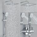 Duschset Duscharmatur Duschsystem Edelstahl Regendusche Duschpaneel Kopfbrause