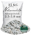 Zeolith 2,5-5,0 mm 25kg Phosphatbinder Klinoptilolith Zeoliet Filtermaterial
