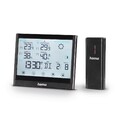HAMA Wetterstation "Full Touch", Schwarz (00186421) #1906936