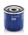 Ölfilter MANN-FILTER W 712/16 Anschraubfilter für FIAT ALFA PUNTO LANCIA 147 145