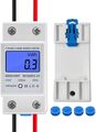 Stromzähler Wechselstromzähler mit Reset 1-Phasen LCD für DIN Hutschiene 5(80)A