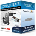 AUTO HAK Anhängekupplung starr und E-Satz 13polig für Chevrolet Avalanche 00-13