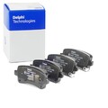 DELPHI BREMSBELÄGE HINTERACHSE PASSEND FÜR CHEVROLET MALIBU OPEL INSIGNIA SAAB