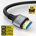 HDMI 2.1 Ultra High Speed Kabel 8K UHD | 48 Gbit/s eARC HDR10+ PS5 XBOX Ethernet