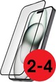 Displayschutz Panzerfolie für iPhone 16 15 14 13 12 11 Pro Max 9H Schutzglas 2-4
