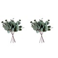  Set of 2 Eukalyptus Künstlich Baum Kunst Zweige Hochzeitsdekoration Wohnkultur