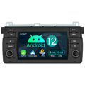 Android 12 Autoradio GPS Carplay RDS 2+32GB Für BMW 3er E46 318 320 325 M3 MG ZT