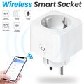 WiFi SMART STECKDOSE WIFI INTELLIGENTE 16A PLUG SCHALTER ENERGIEMESSUNG 230V