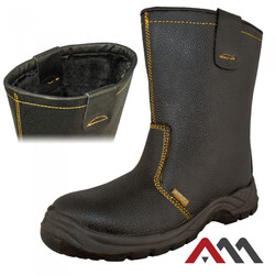 Winterschuhe BOPuOC SB E SR Arbeitsschuhe Arbeitsstiefel Sicherheitsschuhe Warm