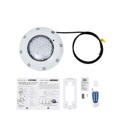 LED RGB Unterwasser Scheinwerfer Poollicht Poollampe Schwimmbad Einbau Pool