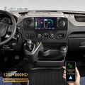 CarPlay Autoradio Android 14 GPS Für Opel Movano B Renault Master 3 Nissan NV400