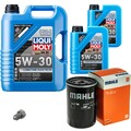 MAHLE Ölfilter 7 L LIQUI MOLY 5W-30 Longtime High Tech für Audi A3 1.6 1.8