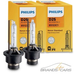 D2S PHILIPS XENON VISION GLÜHLAMPE 85122VIC1 85V SCHEINWERFER 35W BRENNER 2x Erstausrüster-Qualität | Schneller Versand ab Lager