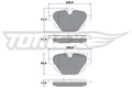 TOMEX Brakes Bremsbelagsatz Scheibenbremse TX 17-34 für F11 F10 BMW 5er Touring