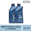 BMW Twin Power Turbo LL-04 5W-30 2 Liter Original Motoröl 83212465849 