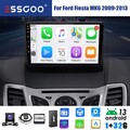Autoradio Carplay Android 13 For Ford Fiesta MK6 2009-2013 1+32G GPS Nav DAB Cam