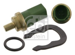 FEBI BILSTEIN Kühlmitteltemperatursensor mit Dichtung und Haltefeder für VW-Audi