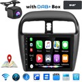 DAB+ Android15 4+64G Autoradio Für Mitsubishi Mirage Space Star GPS Navi Carplay