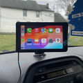 7 Zoll  Tragbar Autoradio Touchscreen Wireless Apple CarPlay Android Auto AUX BT