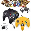 2Stück Classic N64 Controller Kontroller Gamepad Joystick für Nintendo64 Console