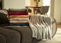 Wohndecke Kuscheldecke Flauschige Cashmere Touch Sofadecke Fleecedecke 150x200