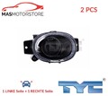 NEBELSCHEINWERFER PAAR SET TYC 19-0643-05-2 2PCS I FÜR SEAT LEON,TOLEDO II