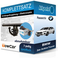 TOWCAR Anhängekupplung abnehmbar und E-Satz für BMW 2er Active Tourer 13- FP