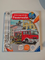RAVENSBURGER tiptoi Buch Nr 6 Wieso?Weshalb?Warum? -Unterwegs mit der Feuerwehr“
