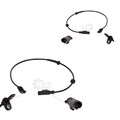 2x NK Sensor Raddrehzahl hinten links rechts für Opel Corsa D Fiat Grande S07