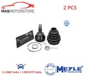 GELENK ANTRIEBSWELLE PAAR VORNE RECHT WHEEL SIDE MEYLE 11-14 498 0078 2PCS I NEU