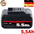 Für Einhell Akku POWER X-CHANGE 18Volt 5,5Ah Lithium-Ionen Ersatzakku Batteries