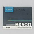 240/500GB/1/2TB SSD Festplatte Crucial BX500 2.5-INCH 6Gb/s Sata 3