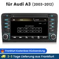 DAB+ Android 12 Autoradio Für AUDI A3 S3 RS3 Carplay GPS NAVI BT WIFI SWC FM RDS